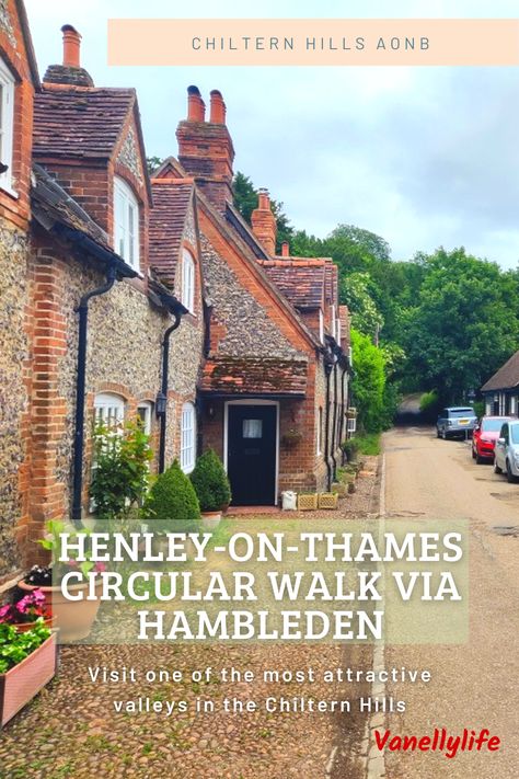 Are you looking for nice family walks around Henley-on-Thames? Here is a gentle circular walk between Henley-on-Thames and Hambleden, with varied landscapes (the Thames banks, lock and weir, meadows, traditional English village, woodlands, hills). ��😄 #Henley-on-Thames #Hambleden #Chilterns #Walk #FamilyWalk #TheThames #Hills #Woods #Pastures #LocalWalk #AONB #vanellylife #walktheworldandliveyourlife Henley On Thames England, Nice Family, Henley On Thames, English Village, Cultural Activities, Traditional English, River Thames, Old Building, Make New Friends