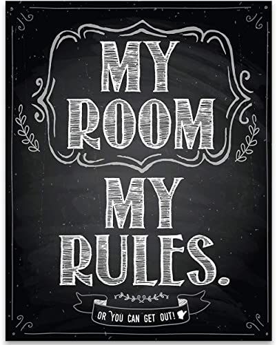 Affiches D'art Déco, Wallpapers Ideas, College Dorm Room Essentials, Bedroom Wall Collage, Cheap Gift, My Rules, Typography Art Print, Cute Decor, Plakat Design