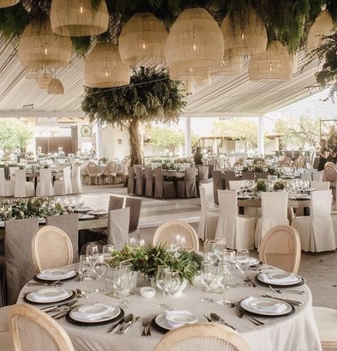 Large Tent Wedding Reception, Filipino Table Setting Ideas, Modern Filipiniana Wedding, Contemporary Wedding Decor, Outdoor Night Wedding, Filipiniana Wedding Dress, Filipiniana Wedding Theme, Wedding Reception Tables Centerpieces, Filipiniana Wedding