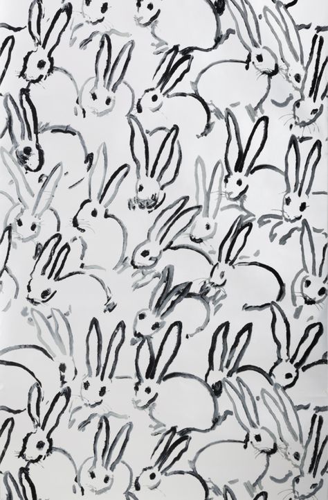 Neon Sculpture, Monochromatic Room, Hunt Slonem, Rabbit Wallpaper, Wallpaper Hp, Commercial Wallpaper, Keramik Design, Lee Jofa, Grasscloth Wallpaper