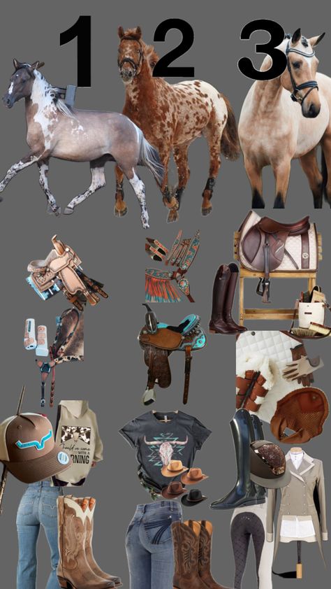 1-hiking 2-barrel racing 3-dressage #hiking #barrelracing #dressage #horses #tack #saddles #sport #cowgirls Horses Tack, Barrel Racing Saddle, Race 3, Horse Races, Cute Country Outfits, Dressage Horses, Cute N Country, Future Goals, Barrel Racing