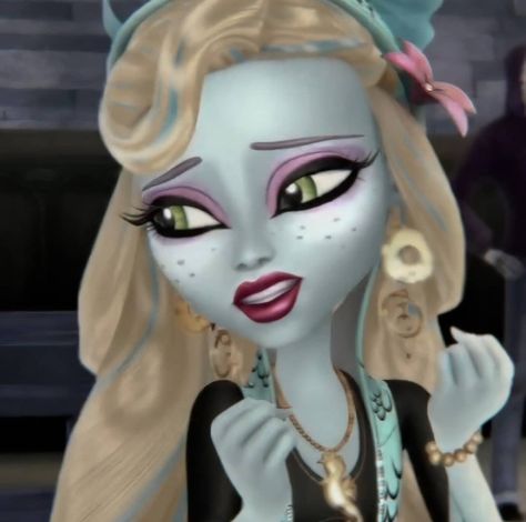 Lagoona Blue Pfp, Aesthetic Monster High, Monster High Icon, Monster High Pfp, Aesthetic Monster, High Pfp, Blue Pfp, General Aesthetic, Laguna Blue