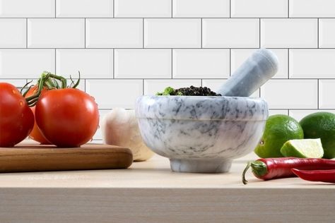 If 2017 has taught us anything, it's that newer doesn't always equal better. Old Fashioned Kitchen, Butter Bell, Mortar Pestle, Herb Grinder, Grey Beige, Kitchen Products, Marble Granite, Mortar And Pestle, Food 52