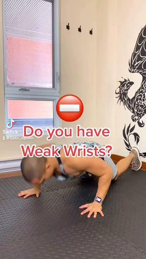 Justin Agustin Beginner Workouts No Wrist Workouts, Thick Wrist Exercises, How To Make Your Wrist Stronger, Wrist Muscles Exercise, How To Get Strong Wrists, Strengthen Hands And Wrists, Wrist Friendly Arm Workout, How To Get Stronger Wrists, Exercises To Strengthen Wrists