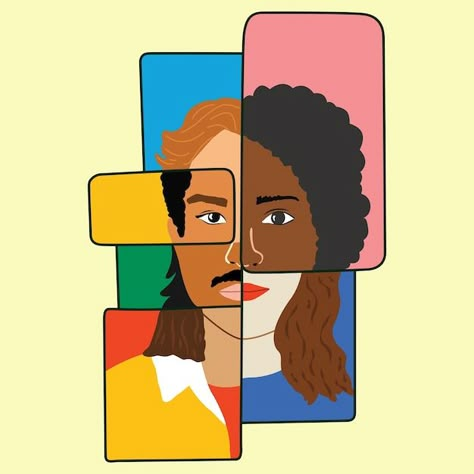 Multi-ethnic beauty face illustration. d... | Premium Vector #Freepik #vector #diverse-women #woman-group #women-together #empowerment Women Empowerment Project, Lichtenstein Pop Art, Empowerment Art, Pop Art Women, Face Icon, Face Illustration, Free Vector Illustration, Woman Illustration, Creative Posters