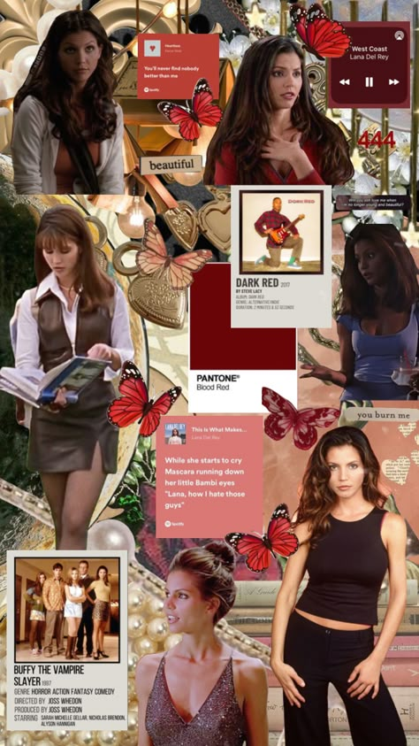 Willow From Buffy The Vampire Slayer, Buffy The Vampire Slayer Art Fanart, Buffy The Vampire Slayer Cordelia Outfits, Cordelia Buffy The Vampire Slayer Outfits, Charmed Tv Show Fashion, Cordelia Chase Outfits Angel, Cordelia Chase Aesthetic, Buffy The Vampire Slayer Cordelia, Buffy Cordelia