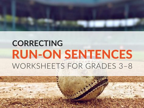 Sentence Worksheet, Simplifying Radical Expressions, Sentences Worksheet, Run On, All About Me Printable, Radical Expressions, Complete Sentence, Classroom Preparation, Run On Sentences