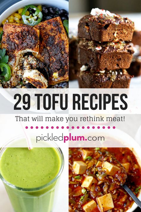 Silken Tofu Recipes, Best Tofu Recipes, Tofu Recipes Healthy, Tofu Recipes Easy, Vegetarian Protein Sources, Paleo For Beginners, Tofu Recipes Vegan, Firm Tofu, Marinated Tofu