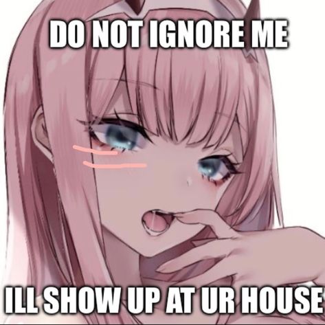 Yandere Pfp Pink, Crazy Girl Pfp, Pink Memes Funny, Crazy Girl Meme, Wet Meme, Crazy Gf, Yandere Pfp, Girl Meme, Gf Memes