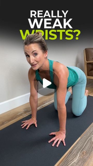 Megan Dahlman on Instagram: "😫Are your WRISTS really fragile?😫 For countless women in their 40’s and beyond, having feeble, painful wrists can be a major limiting factor for being able to strength train. But we know that strength training is the very best way to build muscle mass, bone density, and improve metabolism!! 💪   So these little exercises can help you overcome those weak wrists so you can finally strength train without worrying about your wrists!   ➡️ Wrist Alphabets - Very beginner level…even the most fragile wrists can be working on this! Be sure to do it with both a fist and flared out fingers.   ➡️ Gentle extension/flexions - When you begin these, put very little weight into your hand…in fact your wrist should not be flexed much at all. As these start to feel better, begin How To Get Strong Wrists, Stretches For Wrist Pain, How To Strengthen Your Wrists, How To Strengthen Wrists, Wrist Pain Exercises, Hand Muscles Exercises, Hand Stretching Exercises, Wrist Mobility Exercises, Hand Exercises For Women