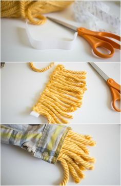 How to make "straw cuffs" for an Easy No Sew Scarecrow Costume!                                                                                                                                                                                 More Toddler Scarecrow Costume, Diy Scarecrow Costume, Halloween Costumes Scarecrow, Diy Scarecrow, Scarecrow Costume, Easy Diy Costumes, Diy Costumes Women, Baby Kostüm