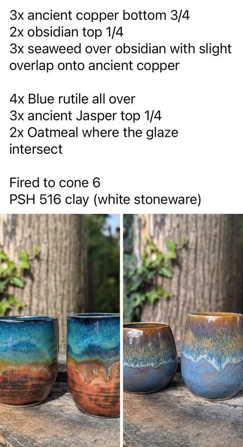 Coyote Glaze Combinations, Glaze Combinations, Glaze Ideas, Ceramic Glazes, Stoneware, Glaze, Ceramics