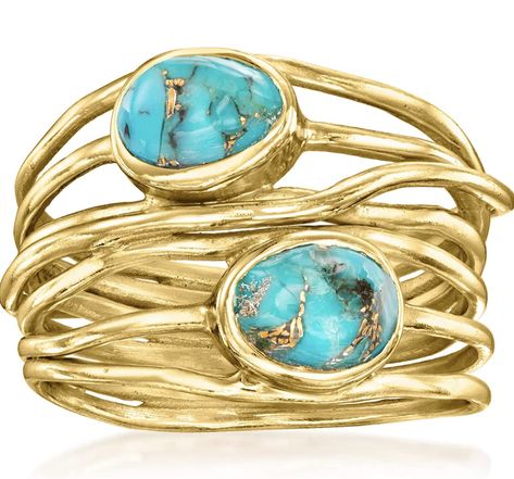 Turquoise Stone Rings, Modern Turquoise Jewelry, Gold And Turquoise Ring, Gold Turquoise Jewelry, Vintage Turquoise Jewelry Rings, Teal Jewelry, Nick Nacks, Large Turquoise Ring, Daisy Jones