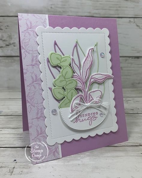 Stampin Up Splendid Day, Splendid Day Suite, Leaf Cards, Fabric Cards, Stamping Up Cards, Get Well Cards, Floral Cards, Stamping Up, Sympathy Cards