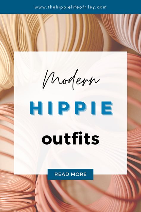 What do modern-day hippies wear? Hippie fashion has been iconic since the 1960s. Hippies are known for wearing what they want and not caring about the latest fashion trends. From old band tees to floral maxi skirts, to wide-leg pants, to bold sweaters, hippie fashion is really whatever you want to make it. Check out this guide for building your modern-day hippie capsule wardrobe! Hippy Casual Outfits, Festival Outfit Over 50, Hippie Capsule Wardrobe, Hippie Outfits Women, Modern Hippie Aesthetic, Modern Hippie Outfits, Hippie Pants Outfit, Modern Hippie Fashion, 1960s Hippie Fashion