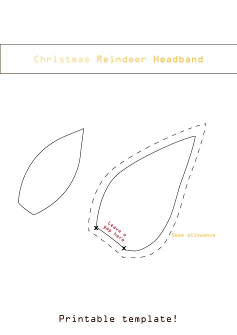 Printable Reindeer Antlers, Diy Antlers Headband, Reindeer Antlers Headband, Reindeer Template, Diy Christmas Reindeer, Diy Antlers, Antlers Headband, Christmas Cards Drawing, Reindeer Ears