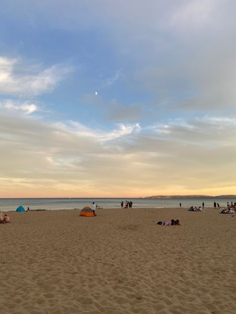 Bournemouth Beach Aesthetic, Summer In England, Bournemouth Beach, Summer Vision, Uk Summer, Dream Trips, Cruel Summer, Coastal Life, Bournemouth