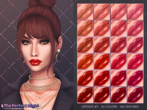 Make Up Lips, Sims 4 Cc Hair, Sims 4 Challenges, Red Lipstick Makeup, Makeup Cc, Sims 4 Cc Makeup, Sims 4 Gameplay, Sims 4 Dresses, Sims 4 Mm