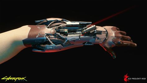 ArtStation - Cyberpunk 2077 -Launcher Cyberware, Ovidiu Voica Cyberpunk Cybernetics, Cybernetic Arm Concept Art, Sci Fi Cybernetic Limbs, Cyberpunk Bionic Arm, Cyberpunk Items, Animatronic Design, Robotic Eye Cyberpunk, Cyberpunk Weaponsmith, Cyberpunk Concept