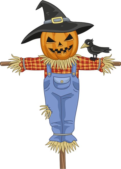 Scarecrow Drawing, Crows Drawing, Autumn Stickers, Halloween Drawings, Drawing Images, Illustration Character Design, Scarecrow, Fall Crafts, Easy Drawings