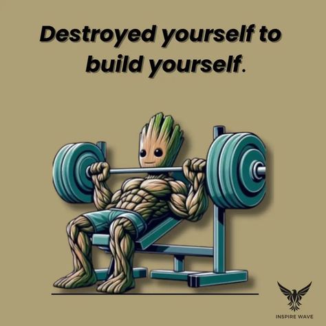 DESTROYED YOURSELF TO BUILD YOURSELF. ☠️ #inspirewave #InspireEveryday #lifelessons #lifequotes #motivationforsuccess #motivation #motivationalquotes #newpost #like #sigma #quotes Build Yourself Quotes, Destroy Yourself, Sigma Quotes, Yourself Quotes, Build Yourself, Be Yourself Quotes, Life Lessons, Motivational Quotes, Life Quotes