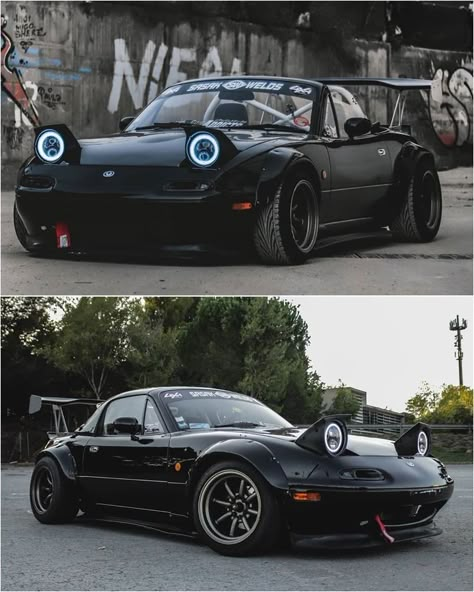 Miata Car, Eunos Roadster, Slammed Cars, Mx5 Miata, Car Organization, Aesthetic Car, Best Jdm Cars, Stick Shift, Neon Evangelion