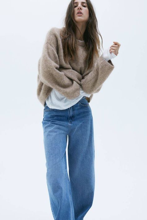 Baggy Jumpers, Mohair Jumpers, Fluffy Knit, Cosy Jumper, Comfy Winter, Oversize Pullover, Oversized Turtleneck, Oversized Jumper, Cashmere Blend Sweater