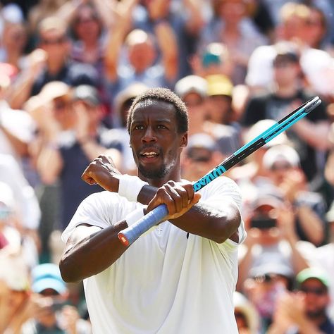 Gael Monfils -… Gael Monfils, Wimbledon, First Time, The One, Tennis, Baseball, Collage, Quick Saves, Pins