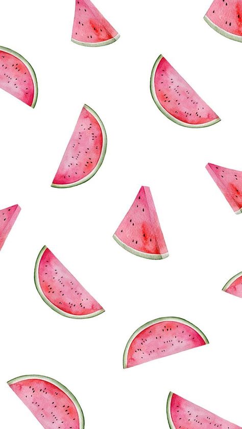 Wallpapers Simple, Watermelon Wallpaper, Wall Paper Phone, Fruit Wallpaper, Simple Iphone Wallpaper, Watermelon Slices, Apple Wallpaper Iphone, Tumblr Wallpaper, Simple Wallpapers