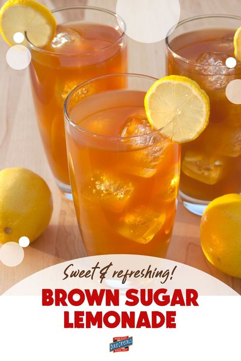 Sweet Lemonade Recipe, Flavored Lemonade, Sweet Tea Recipes, Patriotic Desserts, Frozen Hot Chocolate, Squeezed Lemon, Summer Drink Recipes, Iced Tea Recipes, Lemonade Recipe