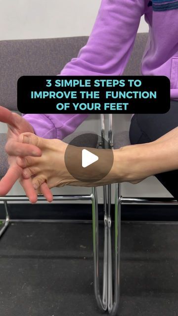 Gait Happens on Instagram: "3 simple steps to improve the function of your feet.  DO THIS DAILY.   	1.	Interlace fingers and toes and massage in between the toes. (2 minutes)  	2.	Lift spread reach 30-40 reps per day  	3.	Toe yoga with assistance. (Using the strengthener to help align the big toe)  ***this is also great for those of us with bunions.  30-40 reps per day  These strengtheners are available to purchase NOW by themselves OR with our foot health kits!  If you wanted to be extra….work on balance with your new found mobility! Twist the big toe, fan out the feet, and balance 30 seconds each foot!   Please check us out on YOUTUBE, because I simply can not SAY EVERYTHING!  Click link above for link on  our 12 week FIT FEET program, bunion courses, LIVE courses, and virtual consultati Foot Excersises, Foot Mobility Exercises, Somatic Exercise, Toe Exercises, Foot Stretches, Morning Stretch, Finger Exercises, Foot Exercises, Posture Exercises