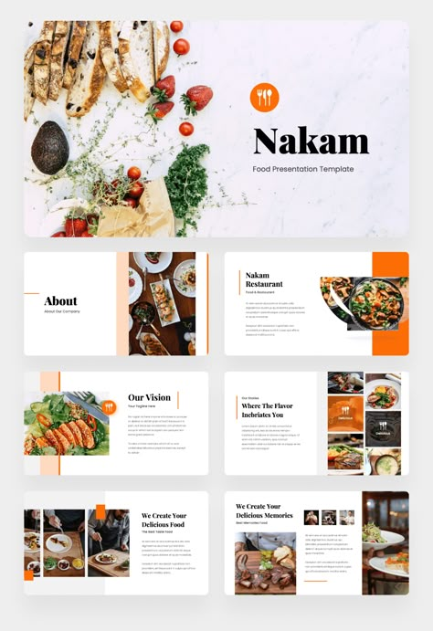 Restaurant Catalogue Design, Food Recommendation Design, Food Catalogue Design Layout, Restaurant Presentation Design, Food Catalogue Design, Food Presentation Design, Food Presentation Ideas, Menu With Pictures, Food Catalogue