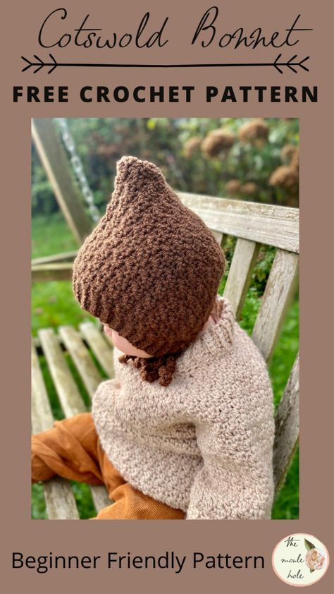 Crochet Bonnet Pattern, Bonnet Crochet Pattern, Baby Bonnet Pattern, Crochet Bonnet, Crochet Baby Bonnet, Newborn Crochet Patterns, Crochet Baby Hat Patterns, Bonnet Pattern, Crochet Toddler