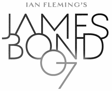 Bond Style, James Bond Style, James Bond 007, Book Logo, 007 James Bond, Ian Fleming, Casino Party, Logotype Design, James Bond