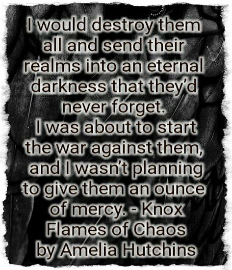 Flames of Chaos by Amelia Hutchins Knox And Aria Flames Of Chaos, Kings Of Chaos Eva Ashwood, Amelia Hutchins, Flames Of Chaos, Goddess Of Chaos Art, And In The Middle Of My Chaos There Was You, And In The Middle Of Chaos There Was You, Fan Book, Fangirl