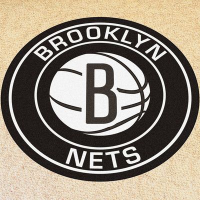 FANMATS NBA Brooklyn Nets Roundel Mat Nba Drawings, Nba Illustration, Nba Cartoon, Nba Dunks, Nba Design, Brooklyn Nets Logo, Funny Nba, Youngboy Nba, Nba Jordan