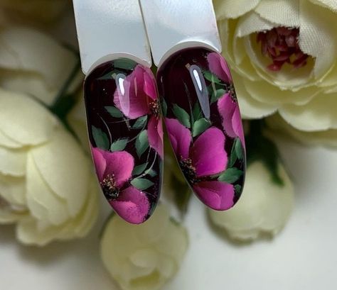 One Stock Nail Art, Elegant Nail Art, Long Acrylic Nails, Flower Nails, Nail Trends, Beautiful Nails, Fashion Nails, Fun Nails, Nails Inspiration