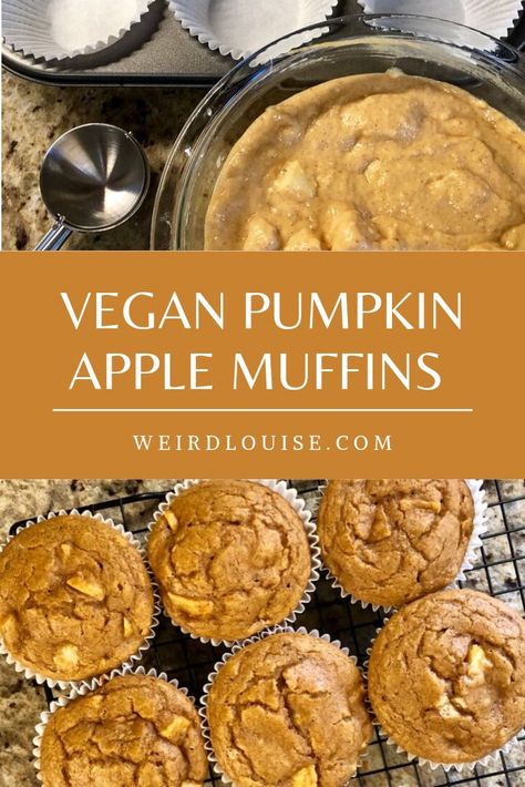 Pumpkin Applesauce Muffins, Pumpkin Bread Muffins, Pumpkin Apple Muffins, Pumpkin Spice Doughnuts, Pumpkin Muffins Recipe, Vegan Pumpkin Muffins, Starbucks Pumpkin Bread, Plant Based Recipes Breakfast, Vegan Pumpkin Spice