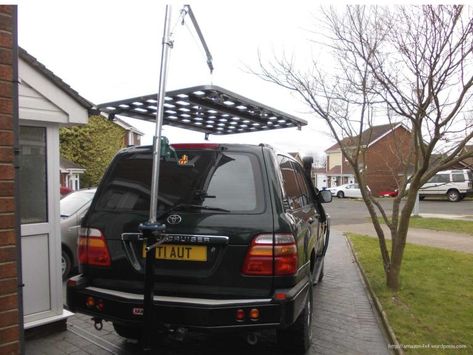 Hoist for Roof tent | Overlanding Diy Roof Top Tent, Welding Gear, Rooftop Tent, Solar Panels Roof, Garage Organize, Roof Maintenance, Roof Tent, The Last 10 Years, Jeep Rubicon