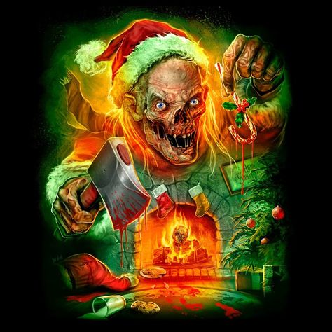 @cavitycolors har publicerat i sin Instagram-profil: "SLASHING through the snow... Coming Thursday, November 28th at 5 PM EST! 🎅🏻👉 Our biggest sale of…" Terrifier 2, Days Till Halloween, Ice Nine Kills, Scary Christmas, Art The Clown, Christmas Horror, Ice Nine, Tales From The Crypt, Protest Art