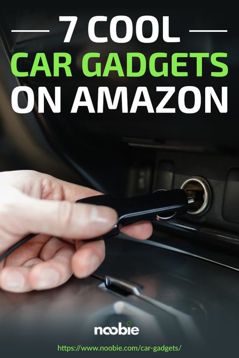 7 Cool Car Gadgets On Amazon | If you’re looking to upgrade your ride and change the way you drive, check out these cool car gadgets you can get on Amazon. #gadgets #device #cargadgets #noobie Guys Bathroom, Vehicle Organization, Gadgets Techniques, Smart Car Accessories, Makeup Gadgets, Cool Car Gadgets, Electronics Gadgets Technology, Techno Gadgets, Kids Phone