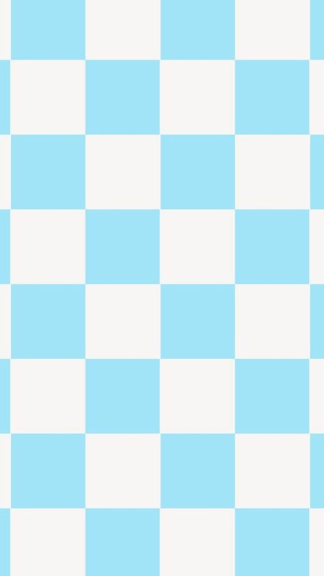 Blue mobile wallpaper, checkered pattern design | free image by rawpixel.com / Hein Teal Checkered Wallpaper, Blue Checkered Wallpaper, Blue Mobile Wallpaper, Wallpaper Checkered, Stories Wallpaper, Checkered Pattern Design, Checker Wallpaper, Wallpaper City, About Instagram