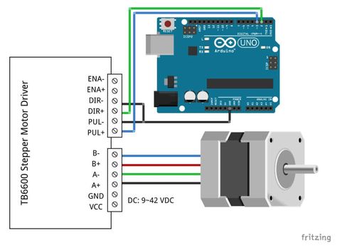 TB6600-stepper-motor-driver-with-Arduino-UNO-wiring-diagram-schematic Stepper Motor Arduino, Arduino Stepper Motor Control, Arduino Stepper, Arduino Motor, Learn Robotics, Arduino Cnc, Cnc Controller, Diy Cnc Router, Cnc Software