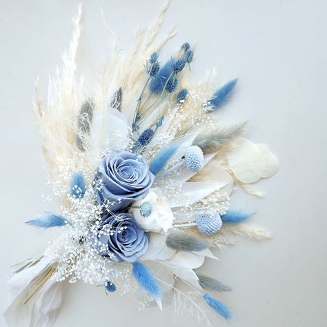 This Wedding Bouquets item by AFlowerholic has 210 favorites from Etsy shoppers. Ships from Australia. Listed on Nov 14, 2023 White And Blue Boutonniere Wedding, Blue Boquetes Of Flower Wedding, Dusty Blue And Ivory Wedding Theme, Dusty Blue And Tan Wedding, Lavender And Navy Blue Wedding, Wrapped Bouquet Of Flowers, Blue Wedding Aisle, Blue And White Weddings, Dusty Blue And Silver Wedding