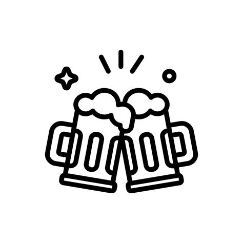 Fun Symbols, Engraved Projects, Beer Images, Svgs Free, Beer Icon, Home Icon, Vector Png, Drinking Beer, Free Svg