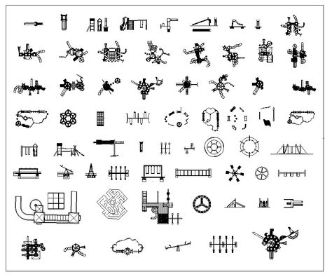 Playground Plan Architecture, Playground Plan, Playground Floor Plan, Playground Design Plan, Floor Plan Symbols, Playgrounds Architecture, Playground Flooring, Plans Architecture, School Playground