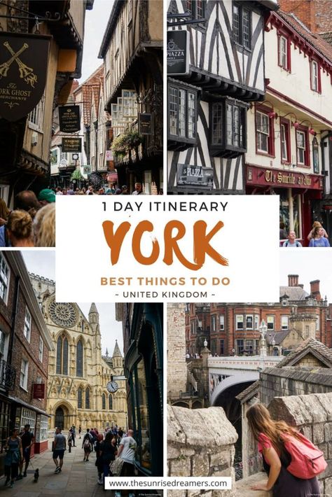 The Best 1 Day York Itinerary: Things To Do (2023) Visiting York England, York United Kingdom, 10 Day Uk Itinerary, 1 Week Uk Itinerary, York Uk Things To Do, England Itinerary 10 Days, York England Things To Do In, Things To Do In York England, Study Abroad England