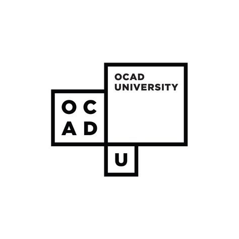 Ocad University, Bruce Mau Design, Bruce Mau, Print Branding, Black And White Logos, University Logo, Design Thinking, Design Skills, Identity Logo