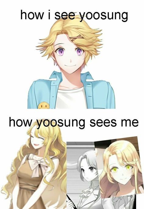 #wattpad #random YUP SOME RANDOM MYSTIC MESSENGER MEMES ON THE INTERNET Funny Memes For Boyfriend, Memes For Boyfriend, Mystic Messenger Funny, Mystic Messenger Yoosung, Yoosung Kim, Mystic Messenger Game, Messenger Games, Mystic Messenger Characters, Mystic Messenger Comic