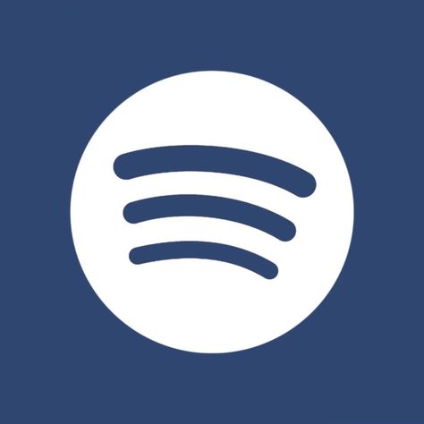 Blue Spotify, Spotify App Icon, Plakat Design Inspiration, Ios14 Aesthetic, App Ikon, Zestaw Ikon, App Store Icon, Logo Application, Application Iphone